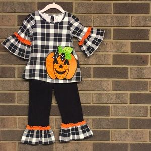 Emily Rose Pumpkin Boutique Outfit